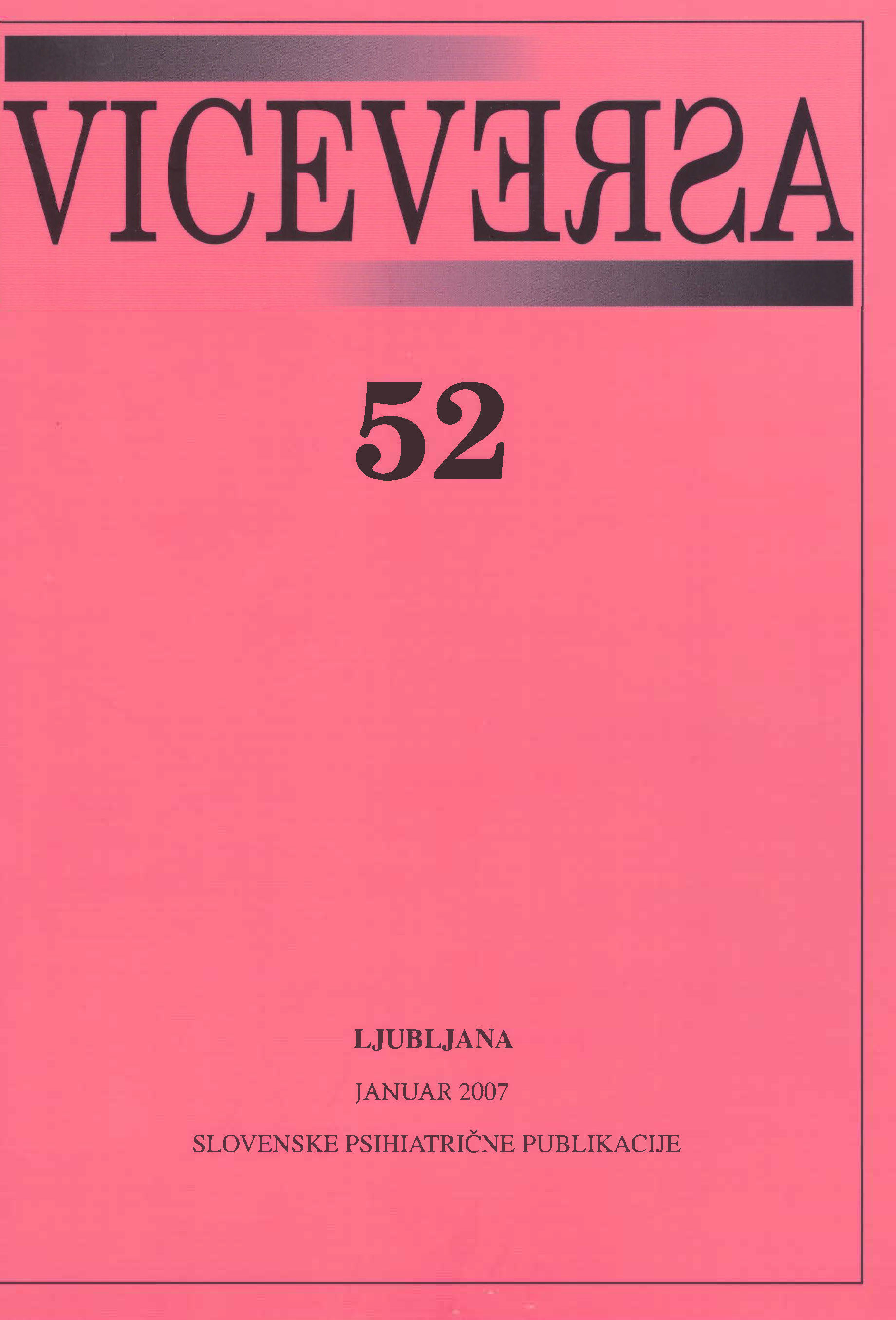					Poglej Letn. 16 Št. 52 (2007): VICEVERSA
				