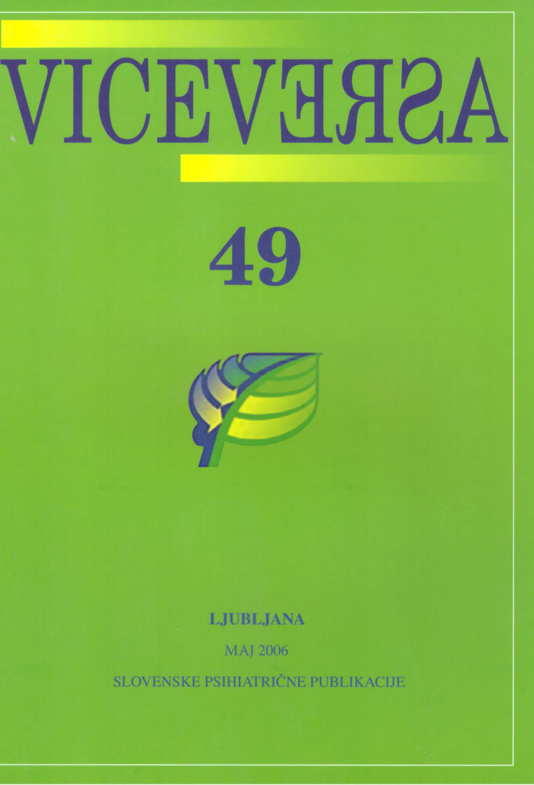 					Poglej Letn. 15 Št. 49 (2006): VICEVERSA
				